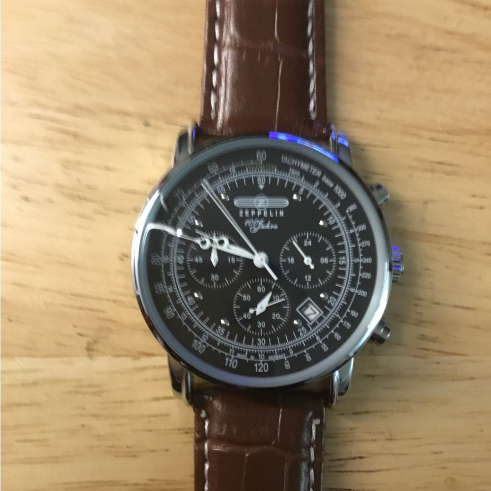 New Men’s Homage Zeppelin Chronograph Watch
